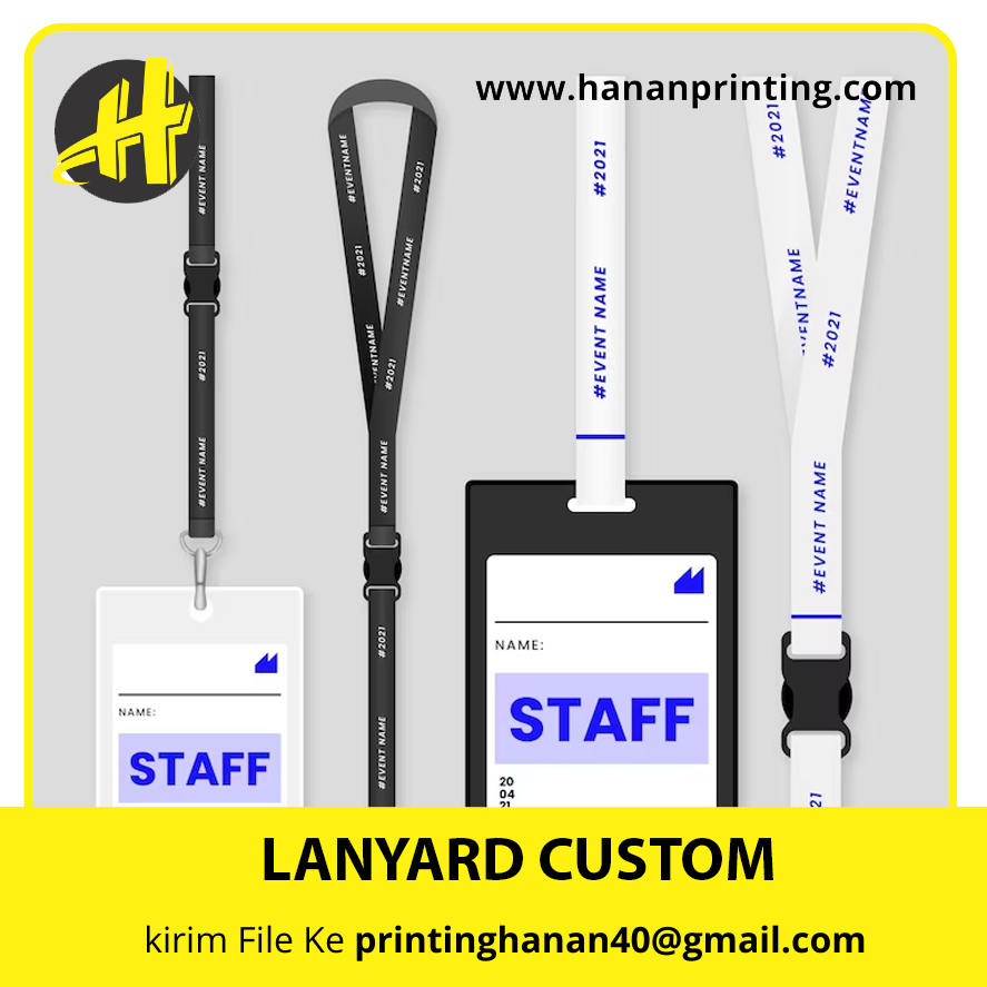 Jasa Cetak Lanyard Custom