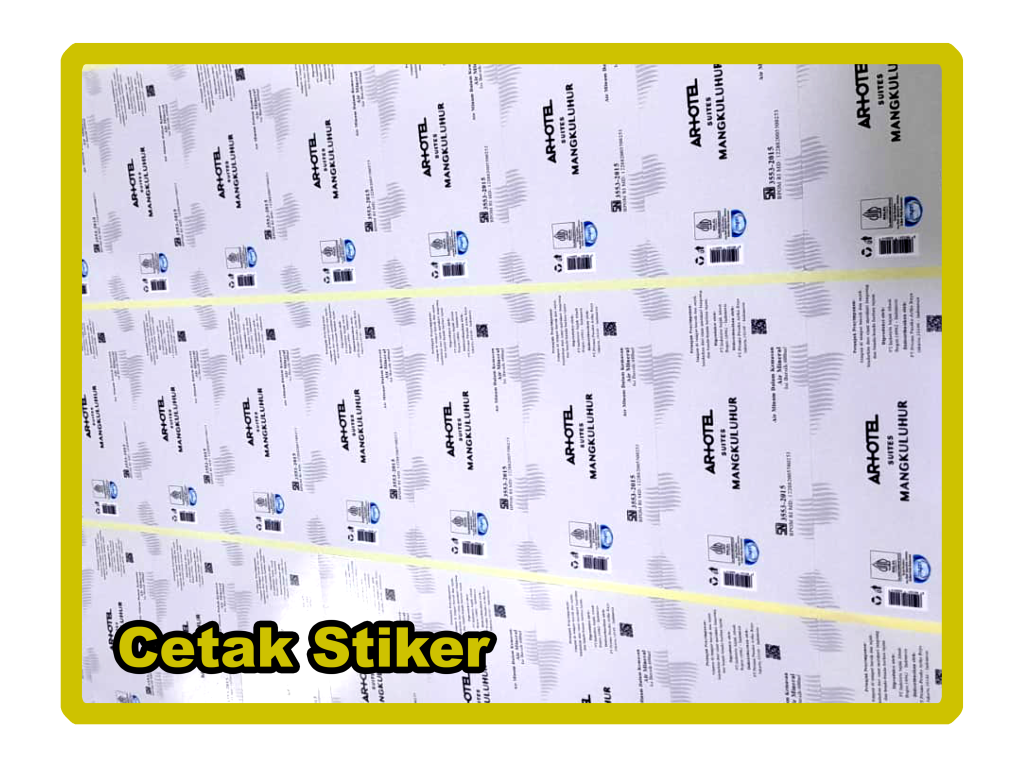 jasa cetak stiker